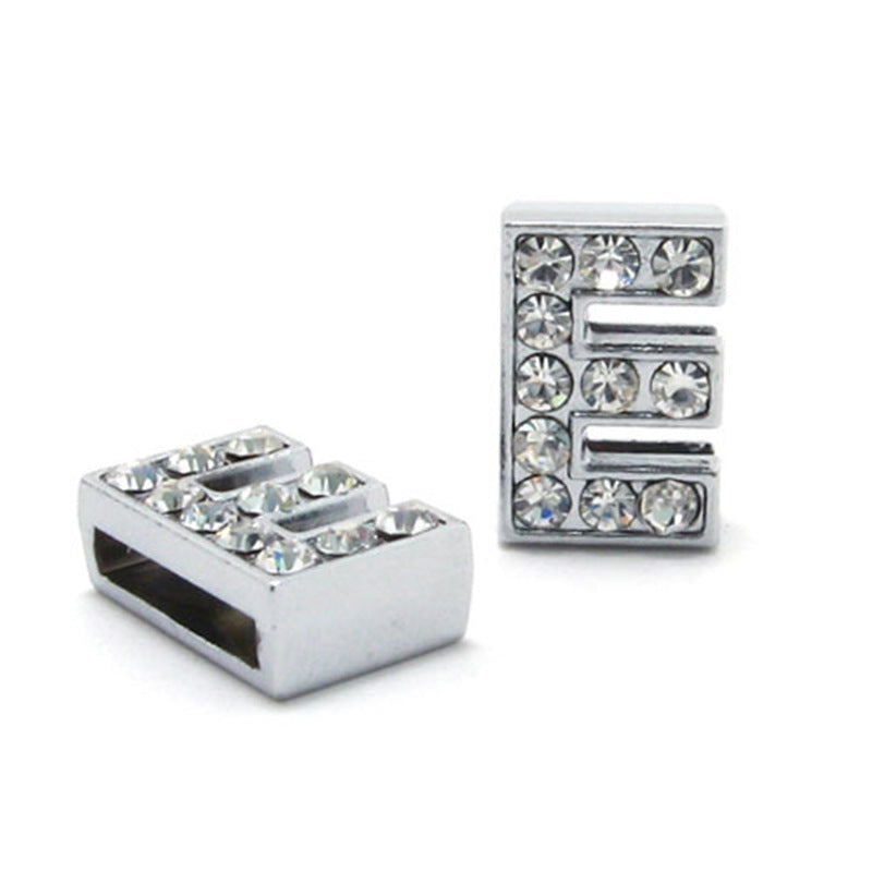 DIY Letter Bracelet 10mm Rhinestone Letter Beads 62442d07 42a0 4218 b572 3a90c0d7abfa