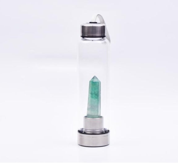 Natural hexagonal crystal column energy glass creative water cup spa tea cup water cup crystal column magic wand 624693626662