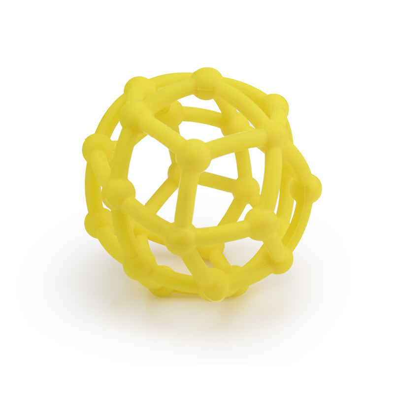 Baby Silicone Ball Newborn Soft Ball Round Hollow Small 6251ae75 9e27 483f a892 58a726cff0a6