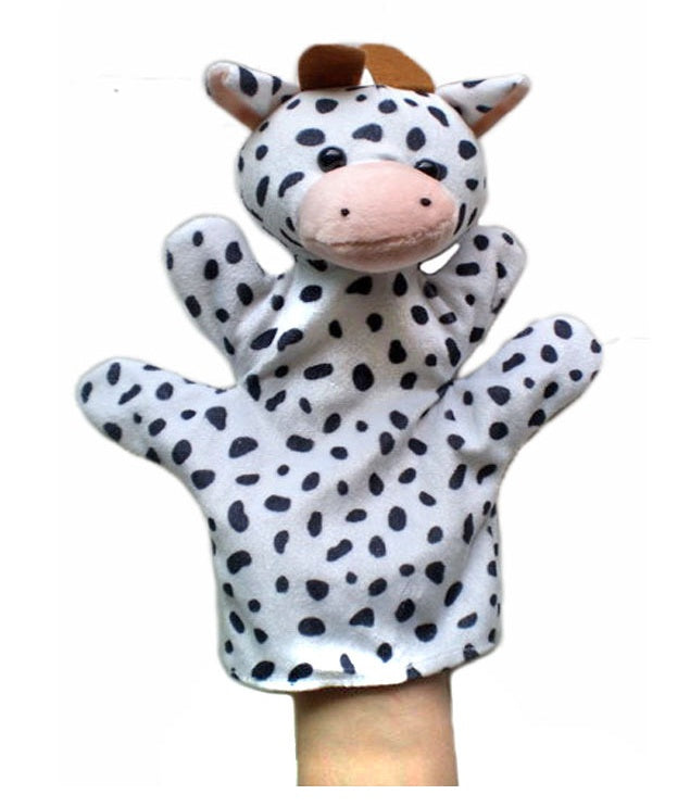 Hand puppet 28 plush toy big hand puppet preschool teaching aid 6252790315640
