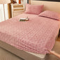Winter Thermal Flannel Coral Fleece Fitted Sheet Fleece-lined Non-slip Bedspread 625cc6d6 895b 4d7c 8ffa cc951d283361 2f37a49