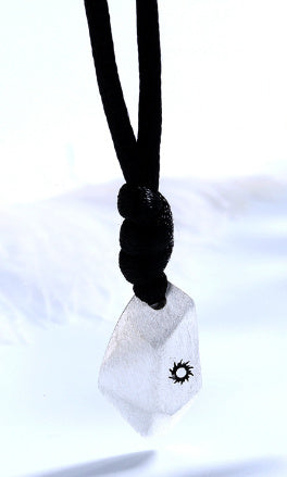 The Sun And The Moon Attract A Wishing Stone Couple Necklace Hipster Simple Brushed Magnet Pendant 625d9fb1 1e35 46dd b0f2 6a