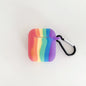 Compatible with Apple, Rainbow silicone protective sleeve 626005662157