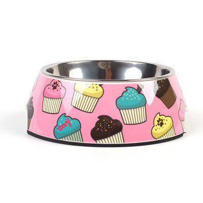Stainless steel dog bowl cat bowl 626437041301
