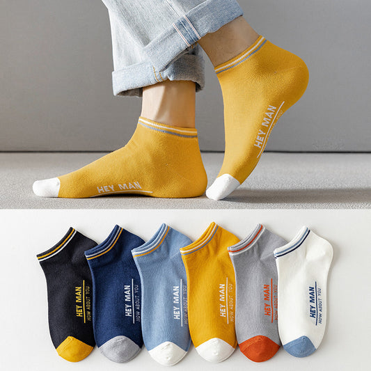 Men's Socks Shallow Mouth Cotton Spring Autumn 627b8ede fff8 4fa5 8f74 317e10799b10