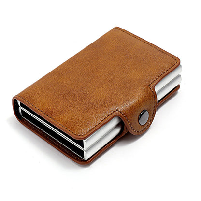 Aluminum PU wallet 629139707295