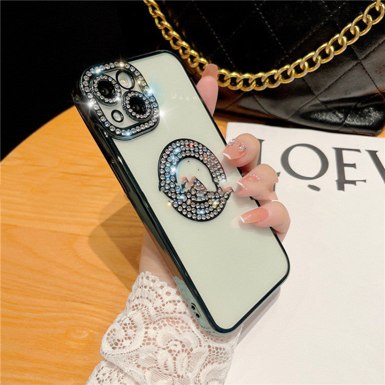 Diamond Ring Phone Case Diamond Electroplating Soft 62a4e67d af82 45ef b03e ac5ec80fff70