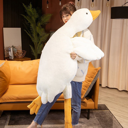 Big White Goose Doll Pillow Sleeping Plush Toy 62afe5ad 6163 4179 8f33 3f555b666b86