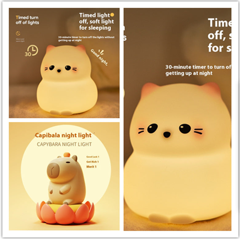 USB Rechargeable LED Colorful Timing Atmosphere Silicone Light 62bc7793 fe57 4106 ab4a 41f8e456d8fb