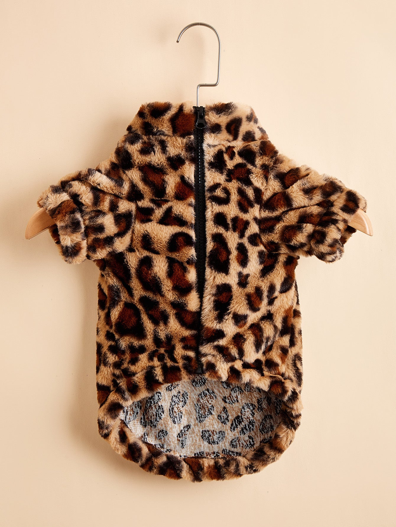 Warm Leopard Print Dog Clothes Jacket 62cc9b80 4876 4978 8326 ce0ad0843a1c