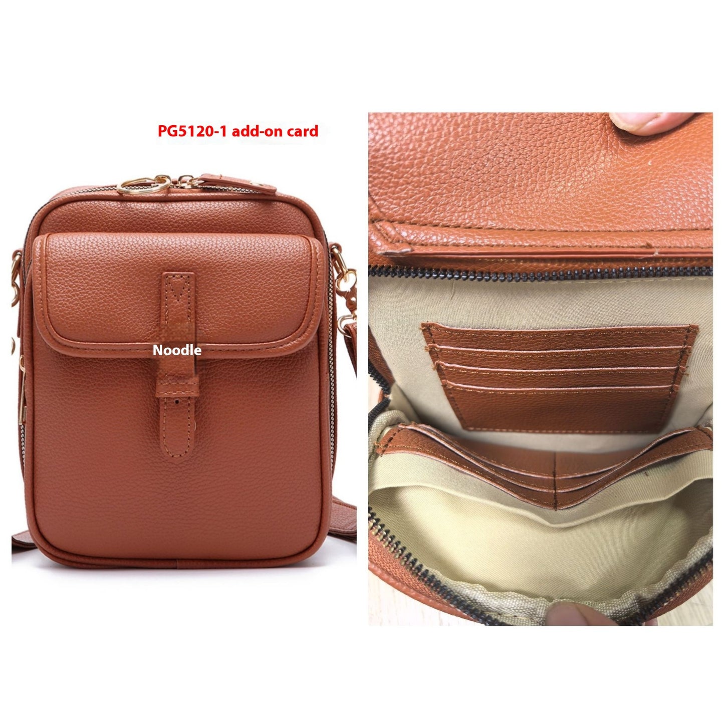 Unisex Vintage Large Capacity Messenger Bag Storage Bag  With 10 Card Inserts Casual Backpack Women's Bag Retro Backpack Larg