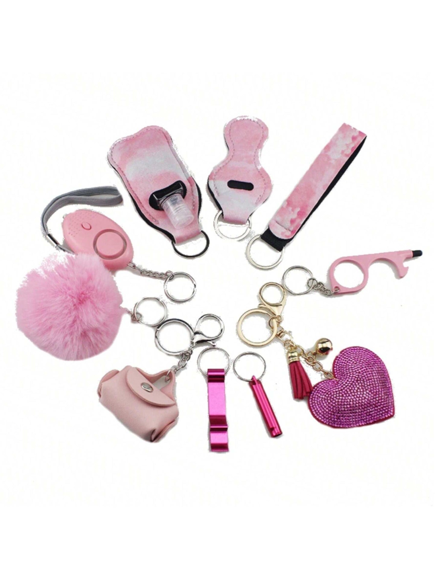 10 PCS Personal Alarm Safety Set - HD Wireless Product #5