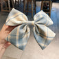 Girl's Plaid Bow Hairpin 62f9b923 d908 4730 81c7 00f66074471e