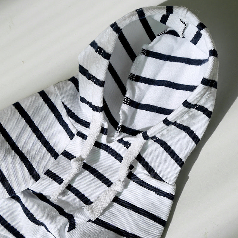 Pet Dog Cat Hoodie Striped Clothes 62fb303c f593 4763 9f5f 9d5302638462