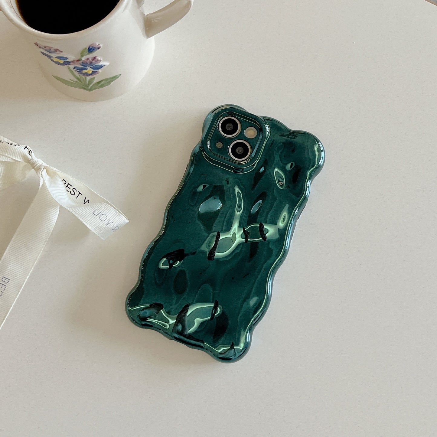 Pure Color Bubble Shell Electroplating Advanced Sense - 图片 6