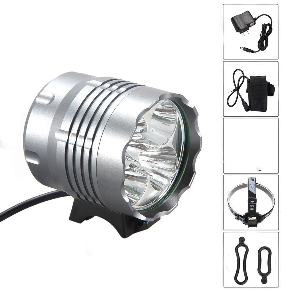 LED Mountain Bike Headlight 5T6 Bicycle Light 631441126681