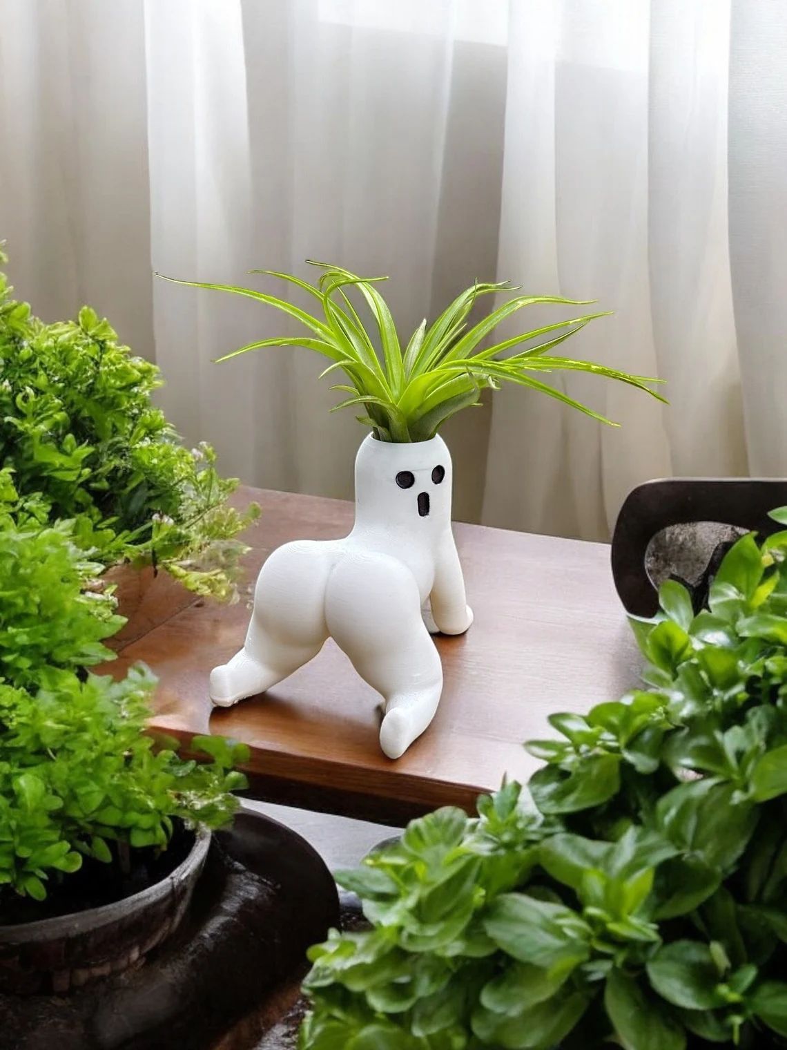 Doll Flowerpot Decoration Home Spoof Potted Resin Crafts 6318c84b a59d 46dc b4af 5e1a0e987bf9