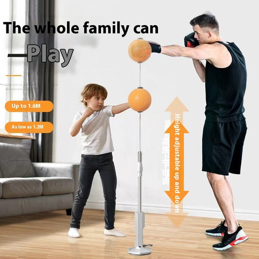 Vertical Boxing Reaction Speed Ball Roly-poly For Children Household Vent Sandbag Decompression Focus Mitts 6319b108 2783 4fb