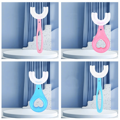 Children's U-shaped Food Grade Soft Rubber Toothbrush 632bf1ec d803 4bb3 a4f8 19b33c05495f