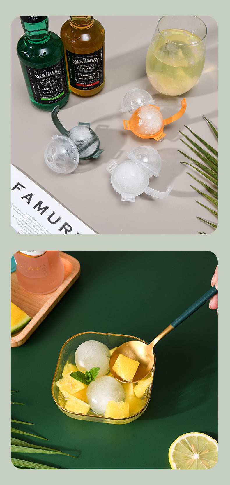 Whiskey Round Ice Hockey Mold Maker Ice Maker Large Spherical Ice Ice Tray In Stock Wholesale 632e012f 541b 4b5f a2ae 310a67a