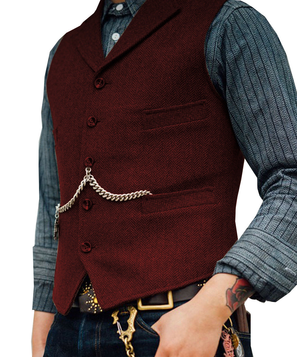 New Men's Groom Slim Casual Suit Vest 633c7f5d c49c 4d2c be05 d6ca0e4b4994