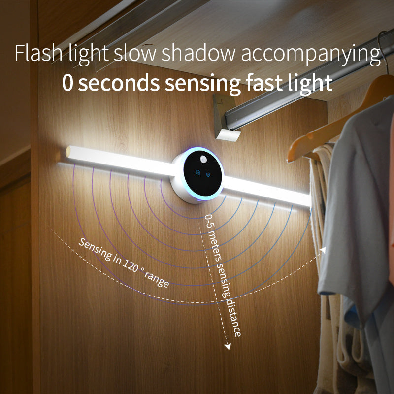 Smart Cabinet Light Clock Timing Sensor Light Removable LED Wardrobe Light Human Body Sensor Light 634406dd 8c56 4b2d 8524 da