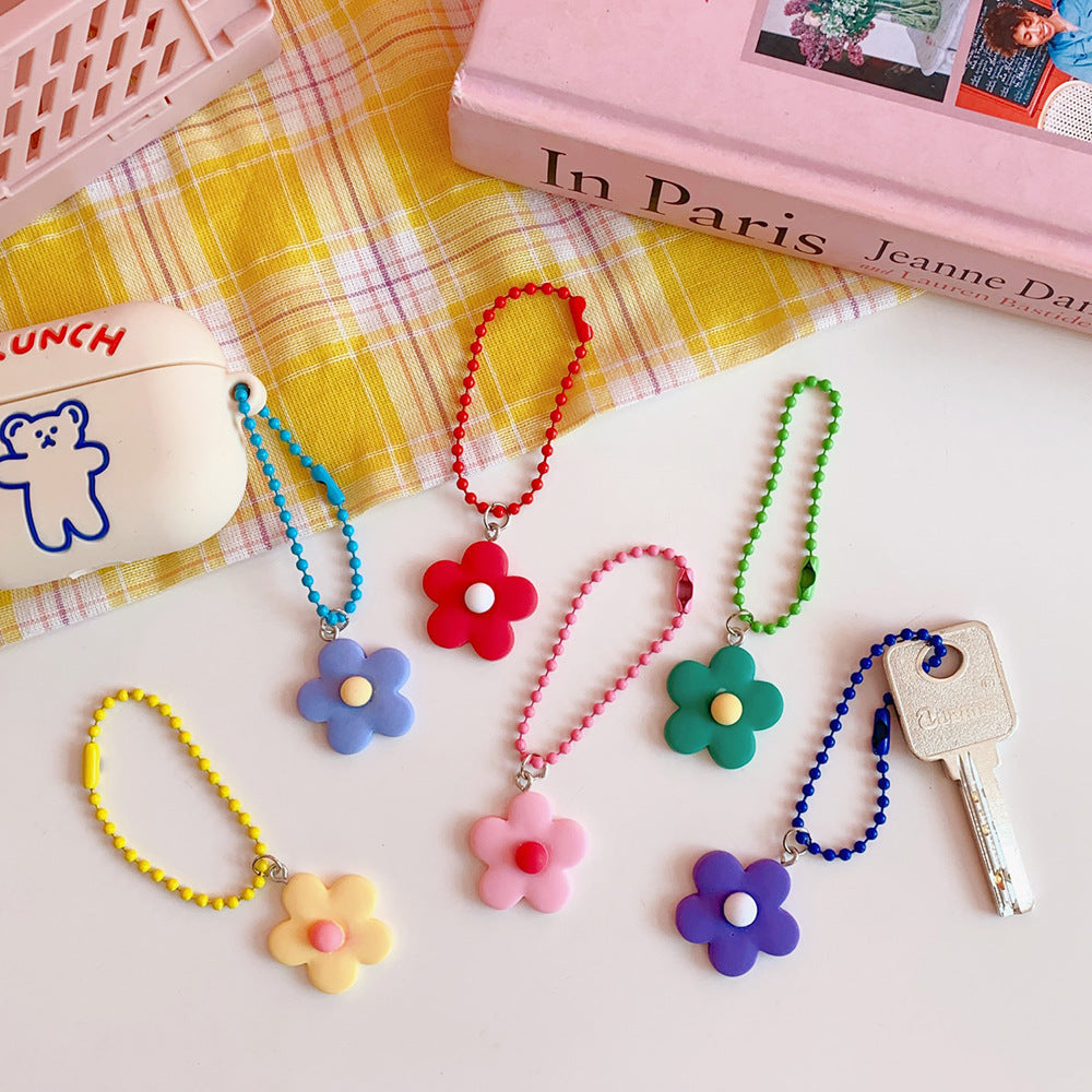 Fashion Colorful Flower Shape Pendant Keychain 636d2d28 f70a 4fc3 a359 4b3be83e11c2