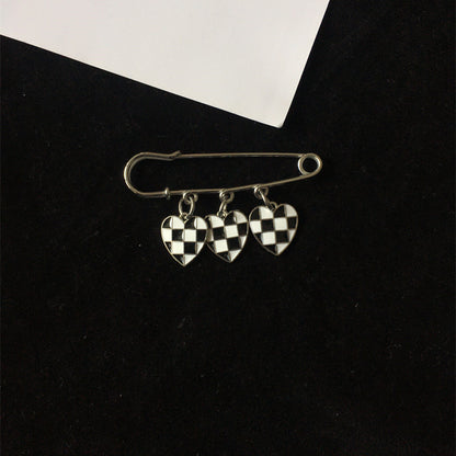 Light Luxury Checkerboard Hole Shoes Accessories Buckle 636e13f4 ee5c 4ac0 8cc4 774d3f1469ac
