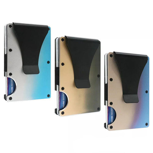 Gradient Color Metal Clamp Ultra-thin Aluminum Alloy Card Package 6377ab18 f157 4b1e 8c2d 42b77f4bcf38