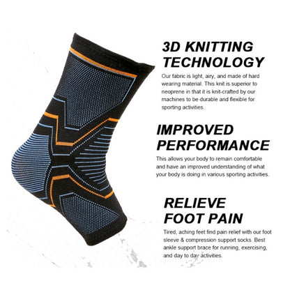 Nylon compression protects ankles 638127656897