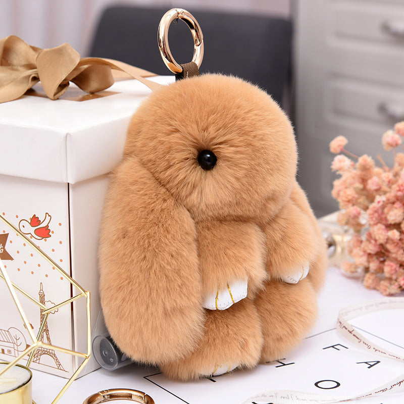 Fashionable Cotton Cute Rabbit Keychain Pendant 63ad220e 1c88 444c 80ce 9f01b2f3f186