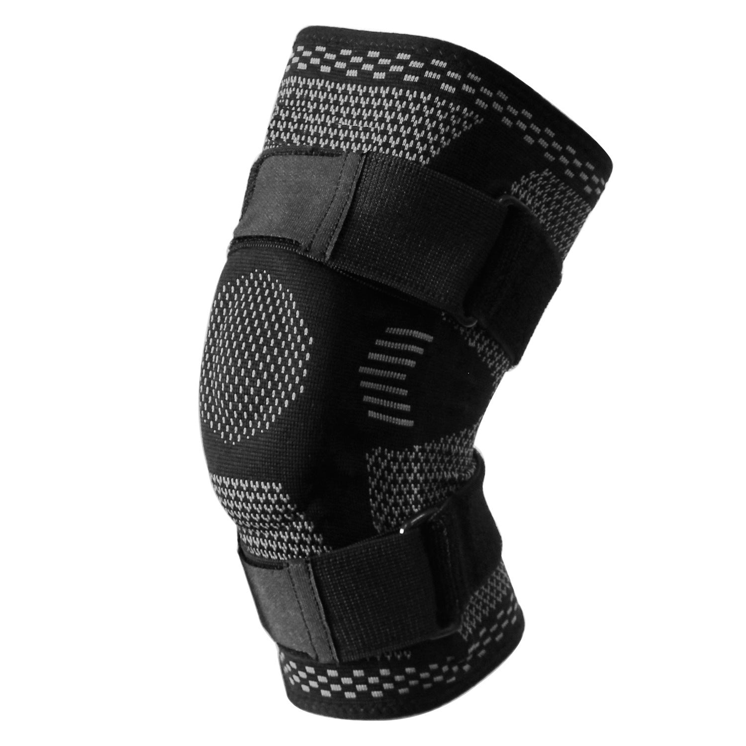 Knitted Breathable Silicone Strap Compression Sports Knee Leg Guards 63b3250c a195 4bb4 93d1 2e667792e39e
