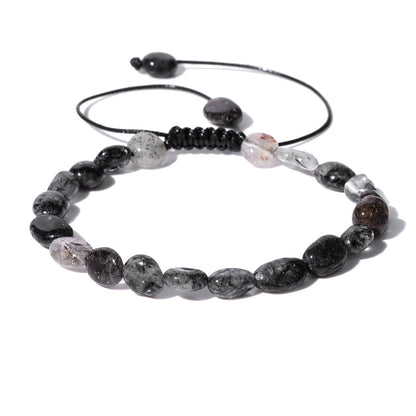 Natural Stone Traveling Irregular Beads Woven Bracelet 63c0cd46 2c20 462d 9e0f 96c55da094b9
