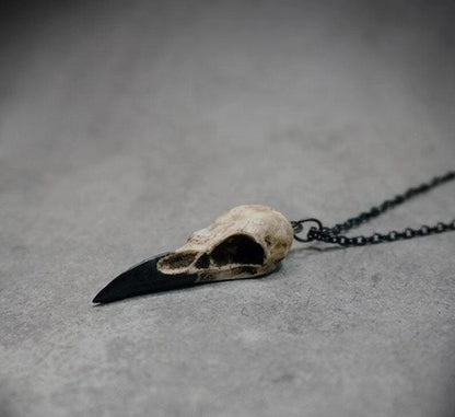 Three-dimensional Crow Skull Skull Pendant Necklace 63ea03a4 6899 4757 970b bc5102b49ed9