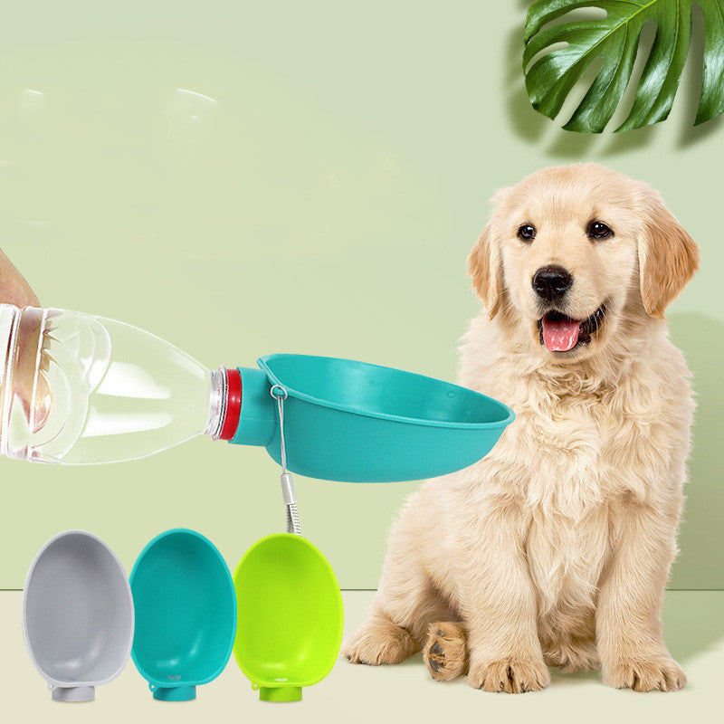 Portable Dog Drinking Bowl Outdoor Water Feeding Pet Outside Water Cup Dog Kettle For Small Breeds Dogs Pets Products 63f5cad