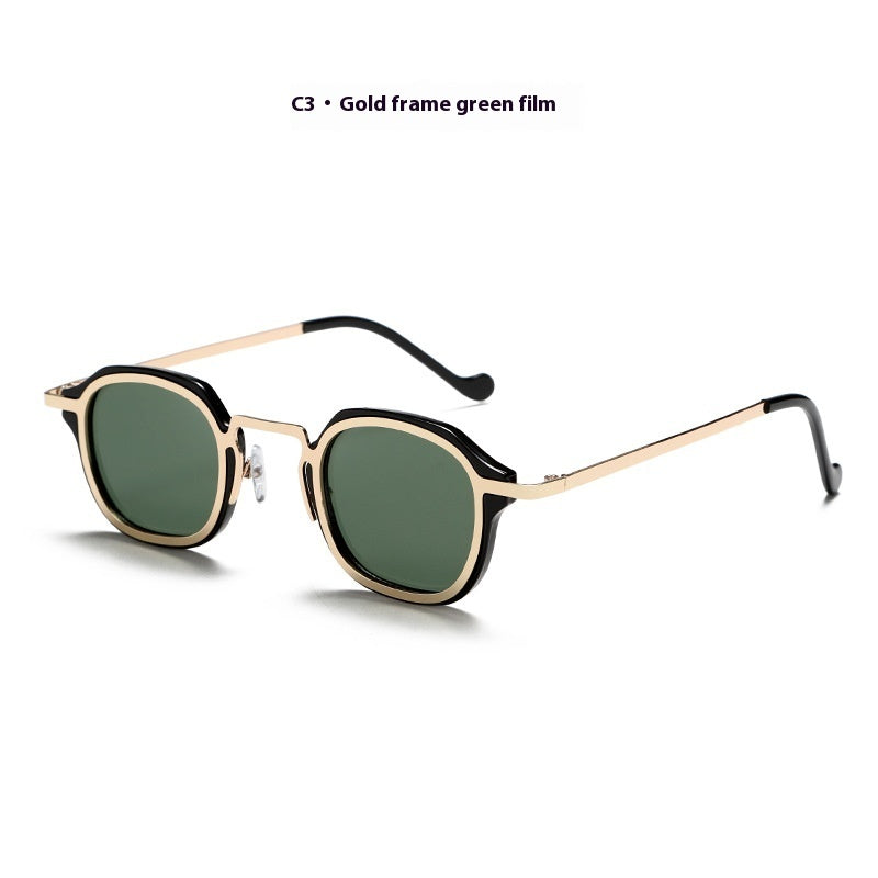 Square Metal PC Mixed Sunglasses Men's High-grade Artistic Punk Ins 63f8929c d12f 4734 be00 63f80aec6995 trans