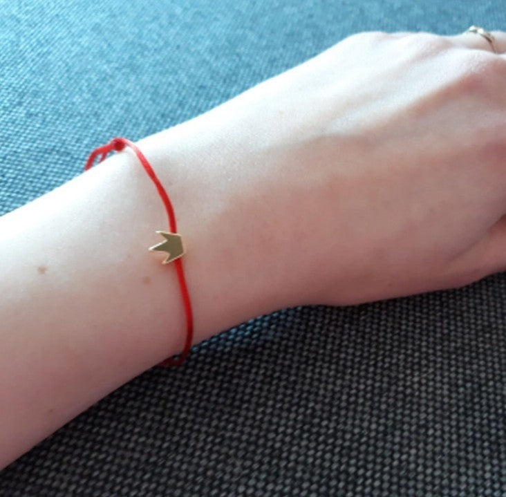 Waterproof Wax Wire Alloy Peach Heart Hand-woven Bracelet For Women 63fcdc6f 0ac4 40ab a0ec 0664eb5f122e