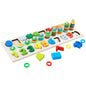 3 in 1 Early Educational Geometry Number Matching Montessori Wooden Toys - HD Wireless Product #6