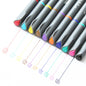 Office Drawing Stroke Syringe Color Hook Line Pen - 图片 5