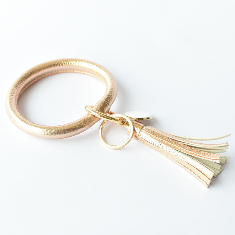 Pure Leather Tassel Pendant Bracelet 640d8a98 fda1 4e27 bcb9 530df6d25d5b