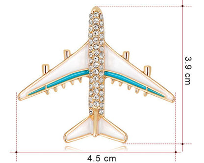 Oil Drip Brooch Exquisite Alloy Diamond-embedded Simple 6410d296 80f1 4ecc 8ec7 bfb93065e40f