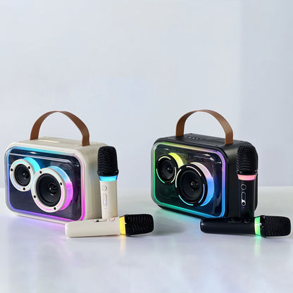 Bluetooth-compatible Speaker Colorful RGB Portable Karaoke Wireless Stereo 641dc20b 6fad 4b9c 963e 727e95426dc0