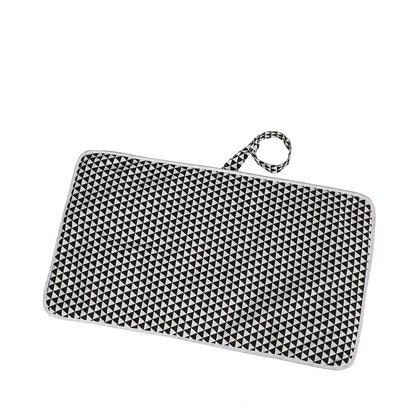 Baby cotton portable diaper changing pad 644307142254