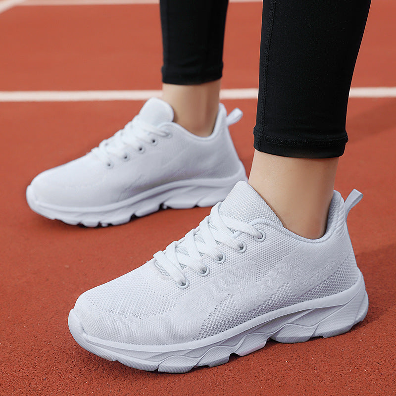All Black Sneaker Women's Lightweight Mesh Breathable Casual Soft Bottom Running Shoes 644d5a7f 8560 4477 a299 25119acb37c0