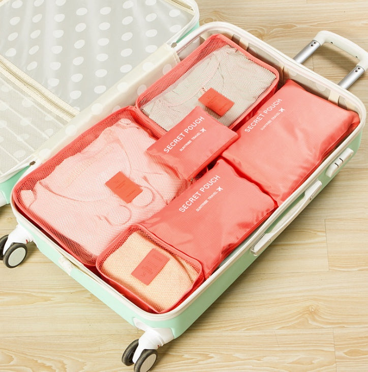 Durable Waterproof Nylon Packing Cube Travel Organizer Bag 645444408705