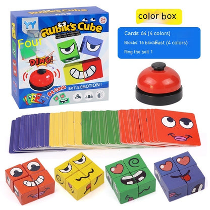 Face Changing Rubik's Cube Educational Toy Expression Building Blocks 6459394d 094e 4042 8a7c d261c5cd132f
