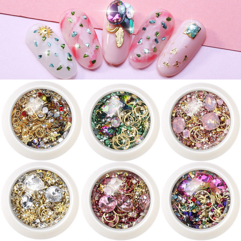 New Nail Art Jewelry Nail Diamond Nail Rivet 6460959027397