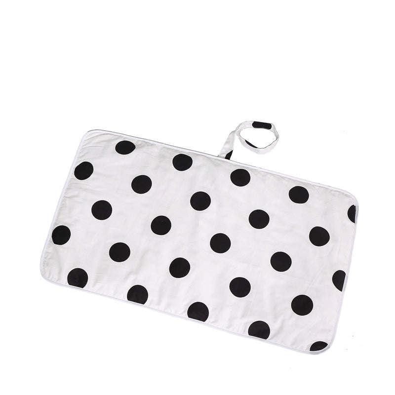Baby cotton portable diaper changing pad 646210151687