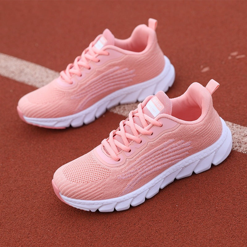 Men's And Women's Flying Woven Breathable Running Shoes Couple's Casual Sneakers 6466345d 0b6f 45da aa7c 6e00ea1a69da