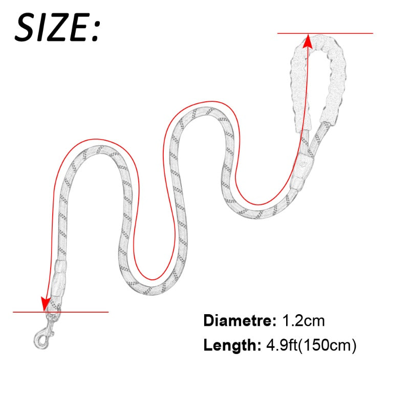 Reflective Dog Leash Nylon Pet Dog Leash Rope For Small Medium Large Dogs Walking Training Pet Suppiles 6472210338034
